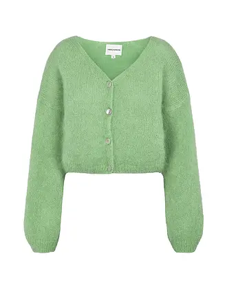 AMERICAN DREAMS | Cardigan Cropped Fit CORNELIA | grün